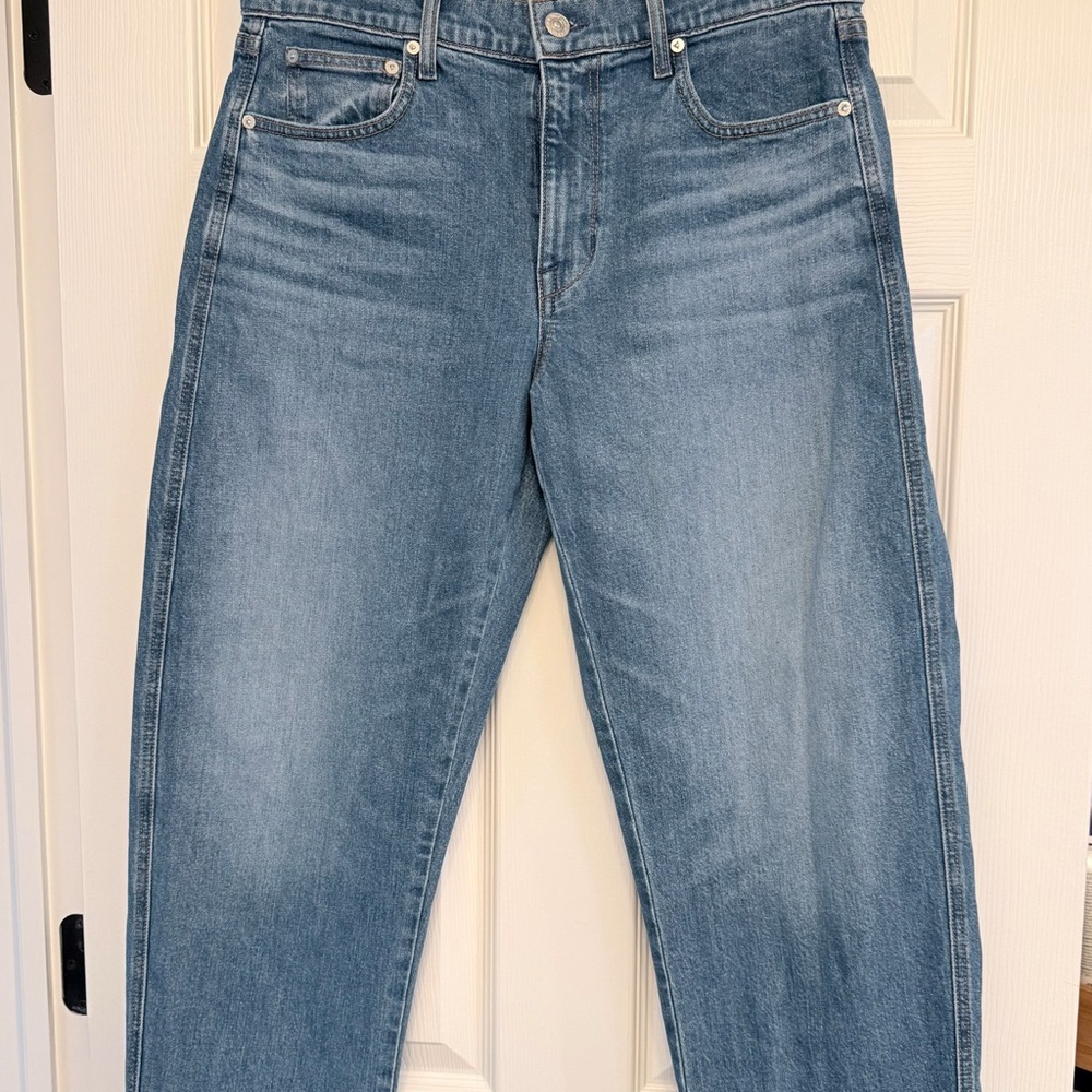 AYR  The Knockout Light Blue Straight Jeans